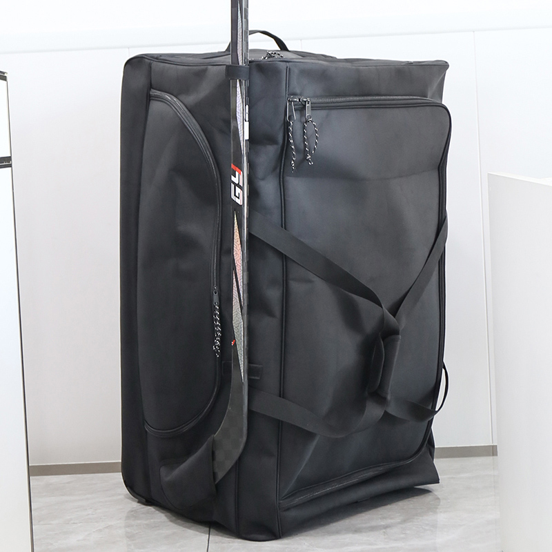 Bolsa de equipamento de hóquei no gelo grande e personalizável sobre rodas