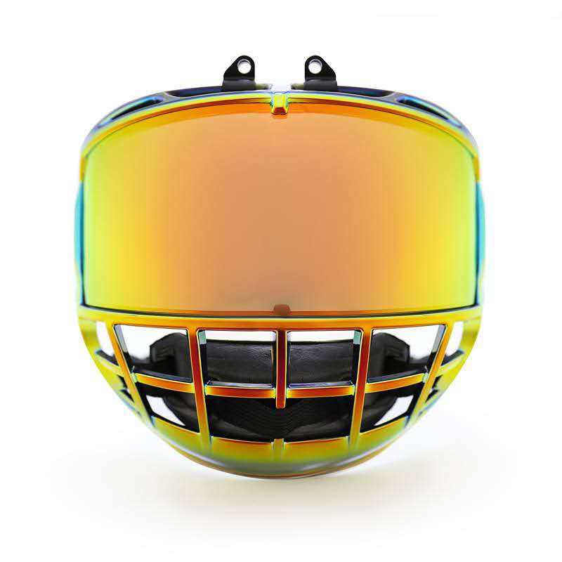 Gaiola júnior de hóquei no gelo cromada durável e de alta qualidade para crianças na China com substituição XS