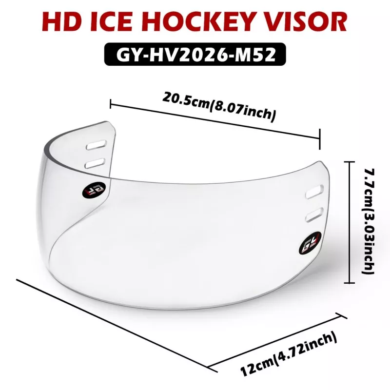 Lançamento oficial da GYHOCKEY: Série HD de viseiras de hóquei no gelo 2026 agora disponível globalmente