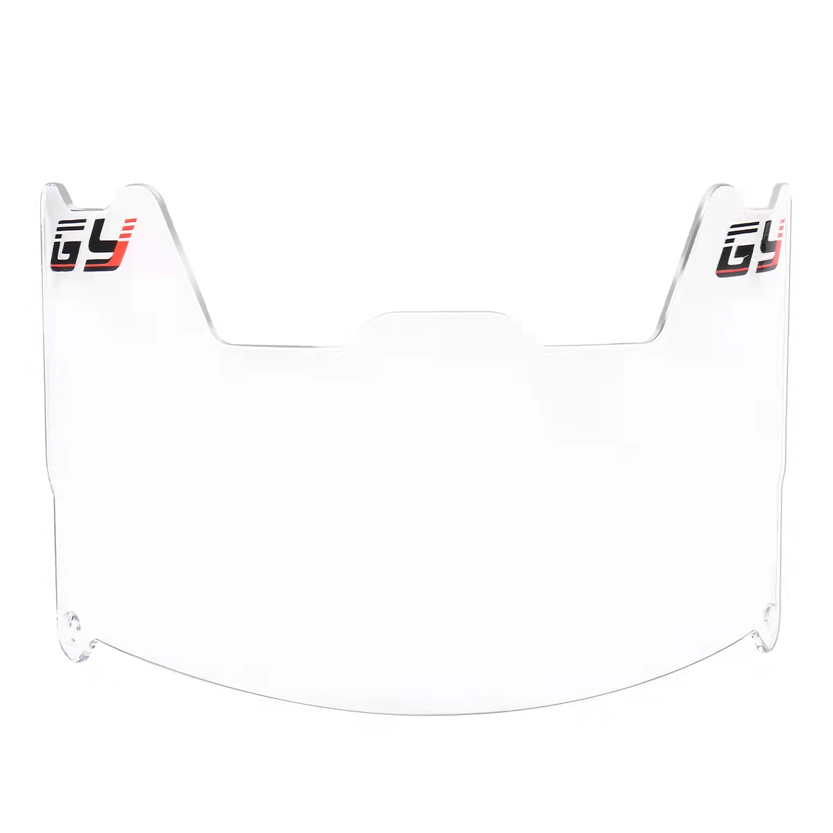 Visor de futebol TruVision Pro MilitaryGrade Clear Shield interno antiembaçante externo antiarranhões
