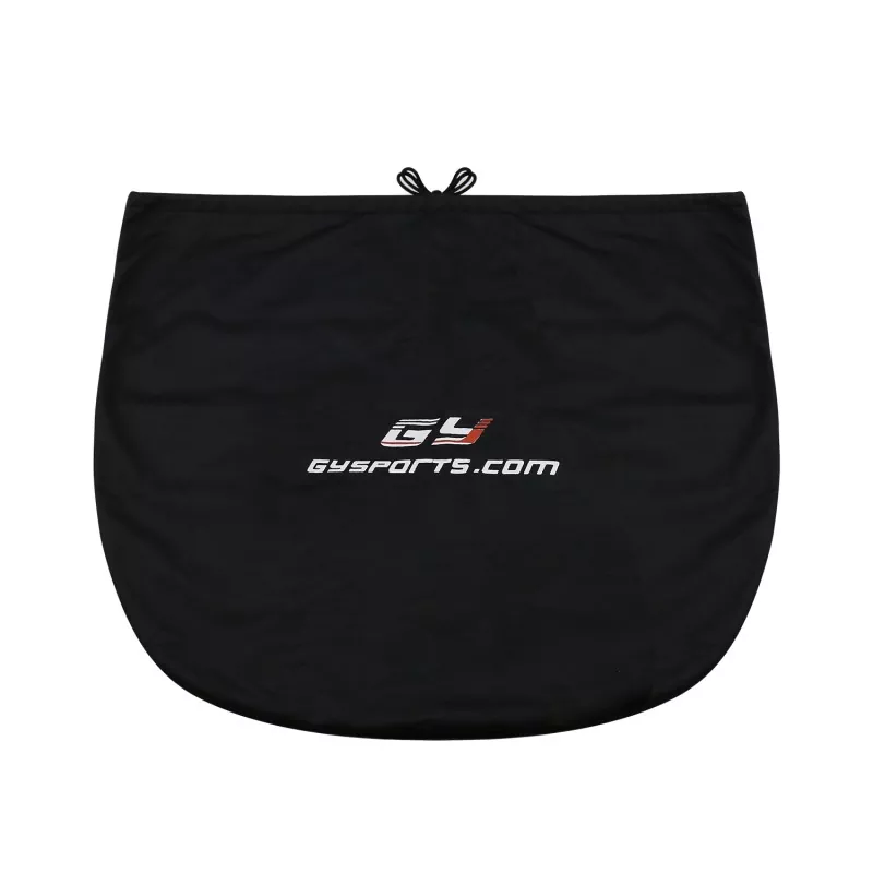 Acessórios para capacete de goleiro de hóquei com bolsa de veludo
